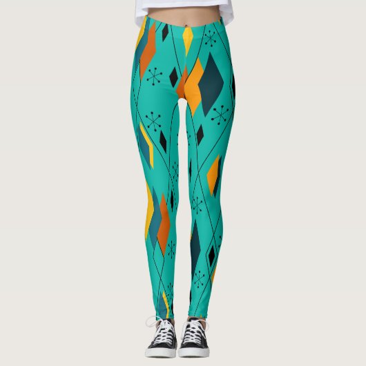 Atoomdiamanten Leggings (Voorkant)