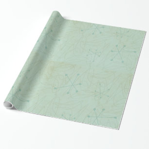 atoomdistilleerschroot uit de jaren '50 cadeaupapier