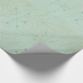  atoomdistilleerschroot uit de jaren '50 cadeaupapier (Hoek)