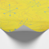  atoomdistilleerschroot uit de jaren '50 cadeaupapier (Hoek)