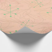 atoomdistilleerschroot uit de jaren '50 cadeaupapier (Hoek)