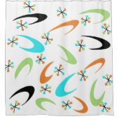 atoomdouchergordijn uit de middeleeuwen douchegordijn (Voorkant)