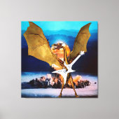 atoomdraak canvas afdruk (Voorkant)