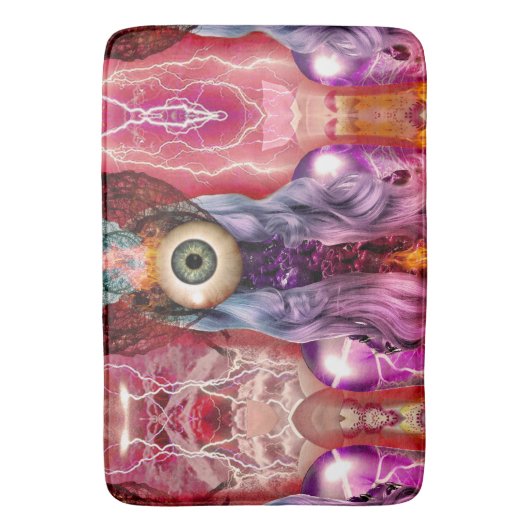 Atoomenergie Badmat (Voorkant Verticaal)