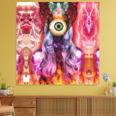 Atoomenergie Canvas Afdruk (Insitu (Woonkamer))