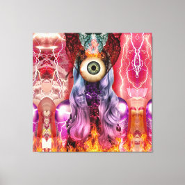 Atoomenergie Canvas Afdruk