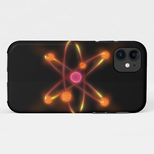 Atoomenergie Case-Mate iPhone Case (Achterkant (horizontaal))