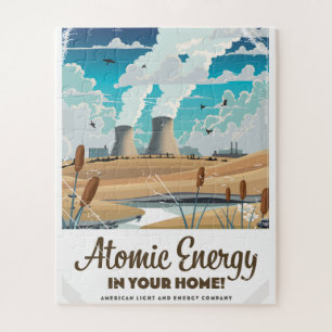 Atoomenergie Commercieel Legpuzzel