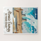 Atoomenergie Commercieel Legpuzzel (Horizontaal)