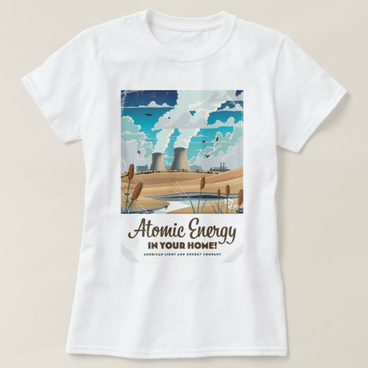 Atoomenergie Commercieel T-shirt (Design voorkant)