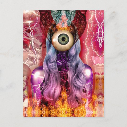 Atoomenergie Feestdagenkaart (Voorkant)