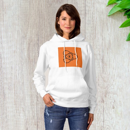 Atoomenergie Symbool Wetenschap en Technologie Hoodie
