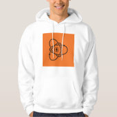 Atoomenergie Symbool Wetenschap en Technologie Hoodie (Voorkant)