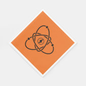 Atoomenergie Symbool Wetenschap en Technologie Servet (Hoek)