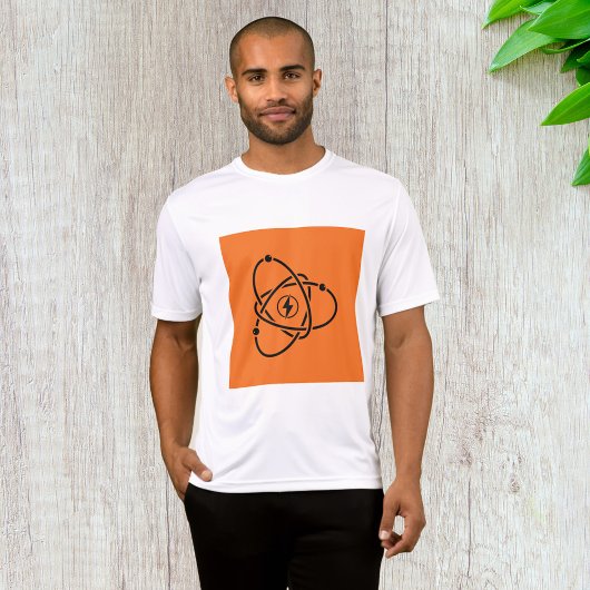 Atoomenergie Symbool Wetenschap en Technologie T-shirt