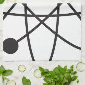 Atoomenergie Theedoek (Gevouwen)