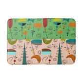 atoomertijdwisser voor midden-eeuwen 3 badmat (Voorkant)