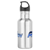 Atoomfles voor Man Waterfles (Achterkant)