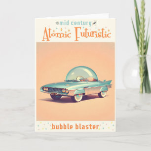 atoomfuturistische blusbubbelwagen kaart