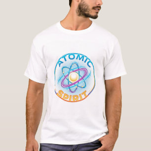 Atoomgeest: Wetenschap en spiritualiteit verenigen T-shirt