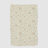 atoomgeïnspireerd middenpatroon golfhanddoek (Voorkant)