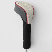 atoomgeïnspireerd middenpatroon golfheadcover (Schuin)
