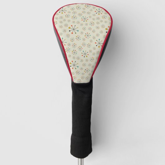 atoomgeïnspireerd middenpatroon golfheadcover (Voorkant)