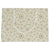 atoomgeïnspireerd middenpatroon groot cadeauzakje (Voorkant)