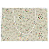 atoomgeïnspireerd middenpatroon groot cadeauzakje (Achterkant)