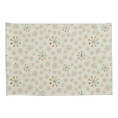 atoomgeïnspireerd middenpatroon kussensloop (Achterkant-Rechts)