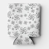 atoomgrijspatroon atomaire-leeftijdsklasse blikjeskoeler (Voorkant)