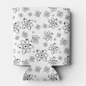 atoomgrijspatroon atomaire-leeftijdsklasse blikjeskoeler (Achterkant)