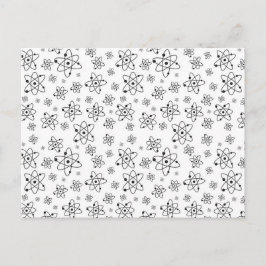 atoomgrijspatroon atomaire-leeftijdsklasse briefkaart