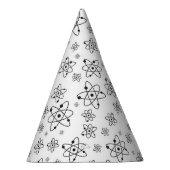 atoomgrijspatroon atomaire-leeftijdsklasse feesthoedjes (Rechts)