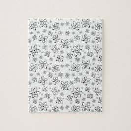 atoomgrijspatroon atomaire-leeftijdsklasse legpuzzel