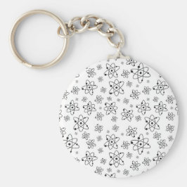 atoomgrijspatroon atomaire-leeftijdsklasse sleutelhanger