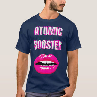 atoomhaan rode lippen t-shirt