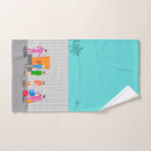 atoomhandpalmen Stewardess Party Towel Bad Handdoek (Handdoek)