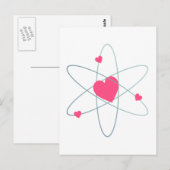 atoomhart briefkaart (Voorkant / Achterkant)