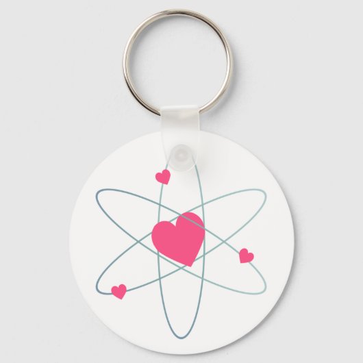 atoomhoofdketting sleutelhanger (Voorkant)