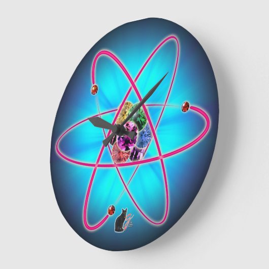 atoomjuwelen grote klok (Hoek)