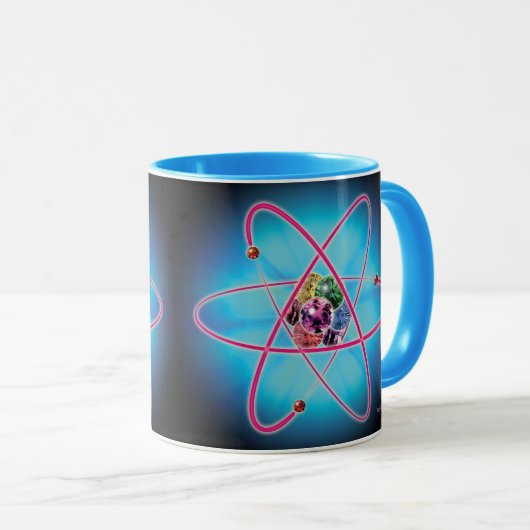 atoomjuwelen mok (Voorkant rechts)
