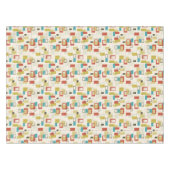  atoomkaartontwerp tafelkleed (Voorkant (Horizontaal))