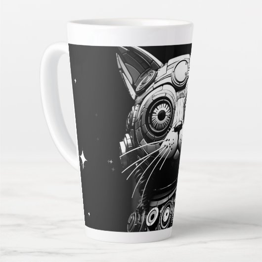 Atoomkat #98 latte mok (Linkerhoek)