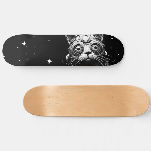 Atoomkat #98 persoonlijk skateboard (Horizontaal)
