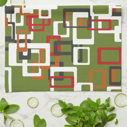 atoomkeukenhanddoeken uit de middeleeuwen theedoek (Gevouwen)