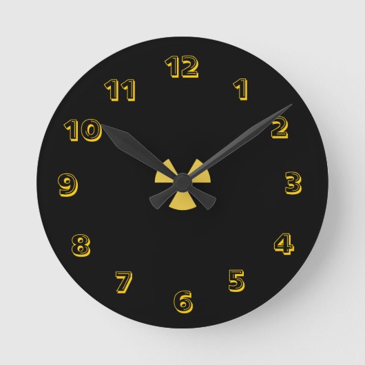 atoomklok ronde klok (Voorkant)