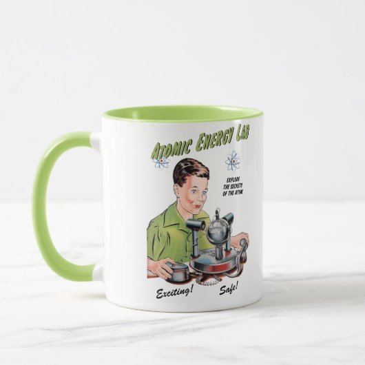 atoomlaboratorium Speelgoed Mok (Links)