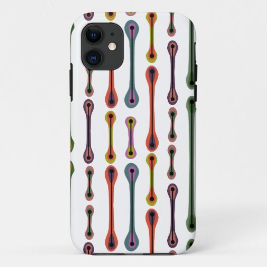 atoomlijnen Case-Mate iPhone case (Achterkant)