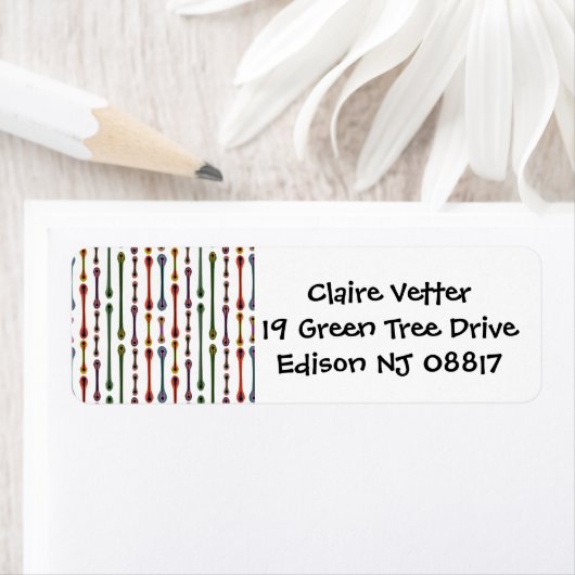 atoomlijnen etiket (Insitu)